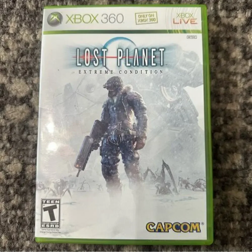 Microsoft XBOX 360 Lost Planet Extreme Condition Game w Manual TESTED & WORKS
